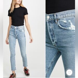 AGOLDE Nico High Rise Slim fit Jeans